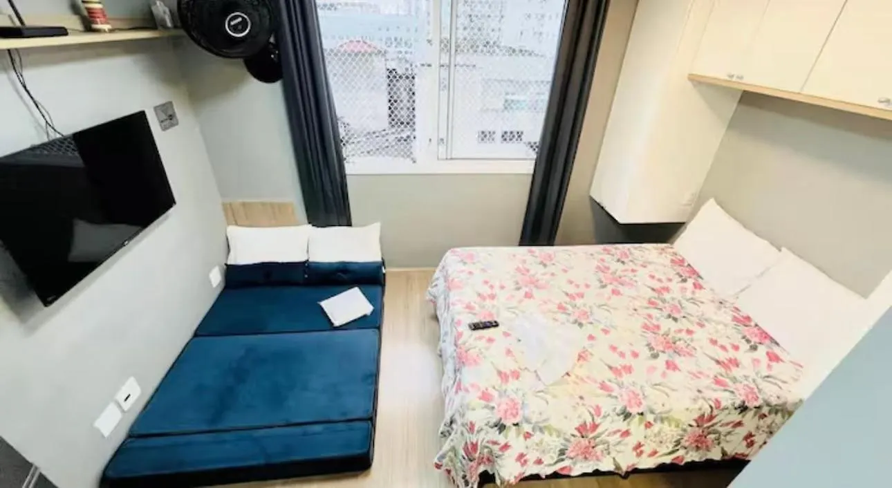 Appartamento 69B Ap Com Ar Condicionado, 100 Passos Do Metro Bras K San Paolo