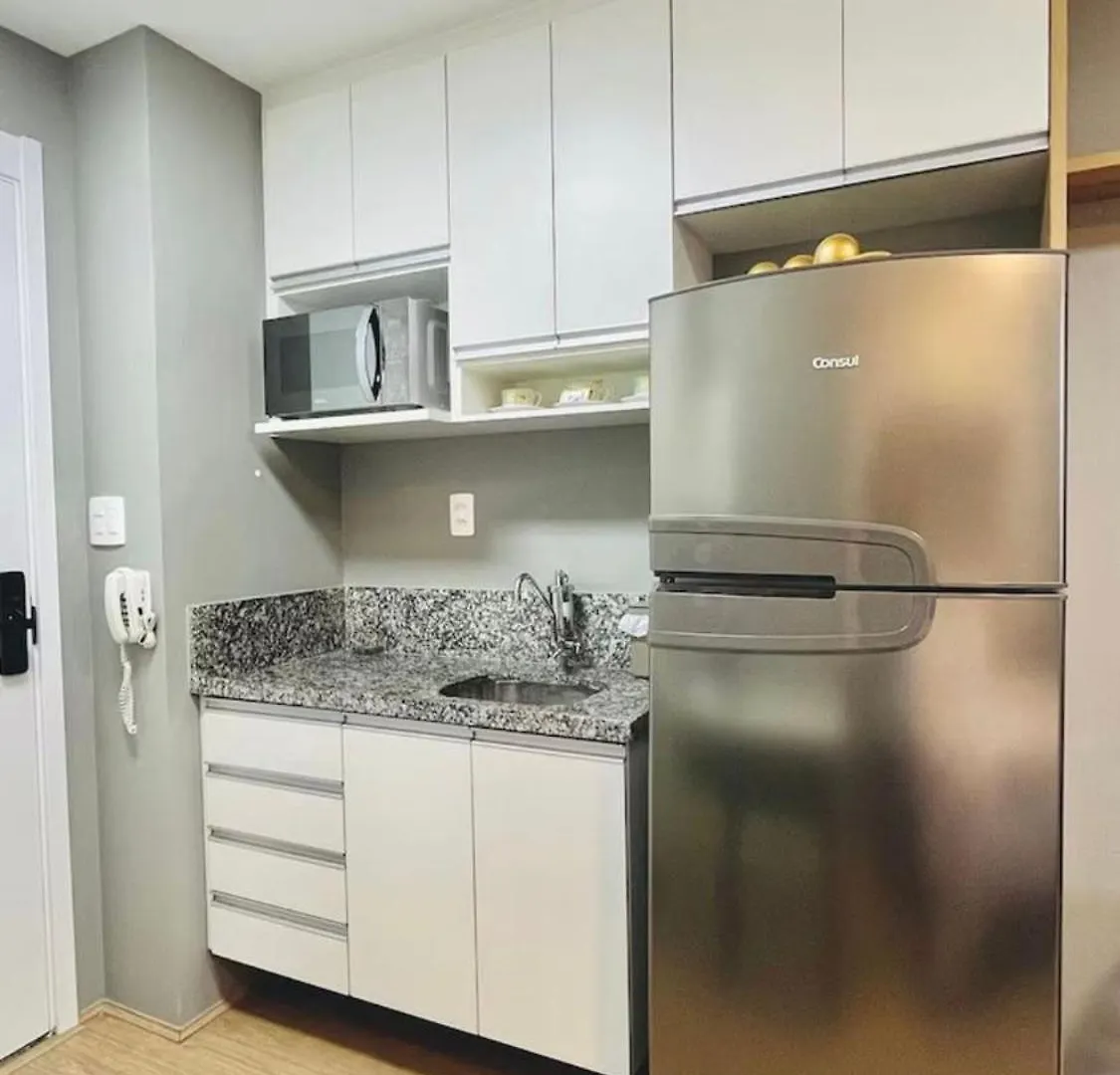 상파울루 69B Ap Com Ar Condicionado, 100 Passos Do Metro Bras K 아파트